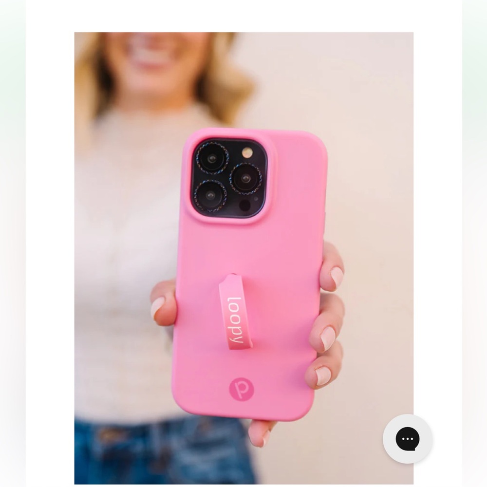 Loopy Case Bright Pink Phone Cover